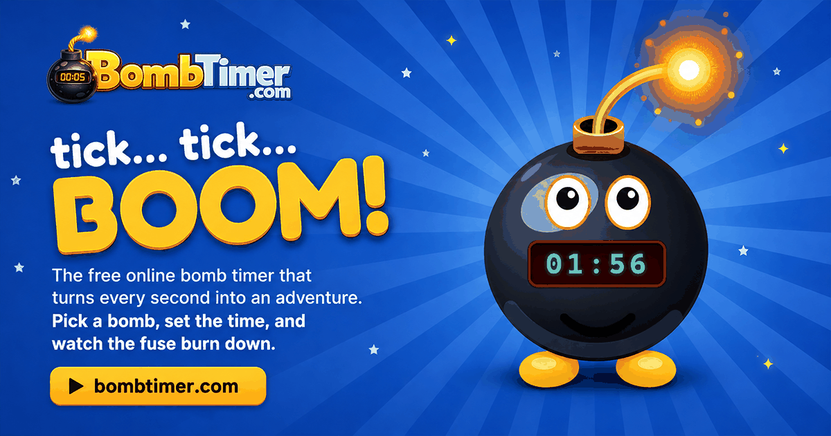 BombTimer social banner